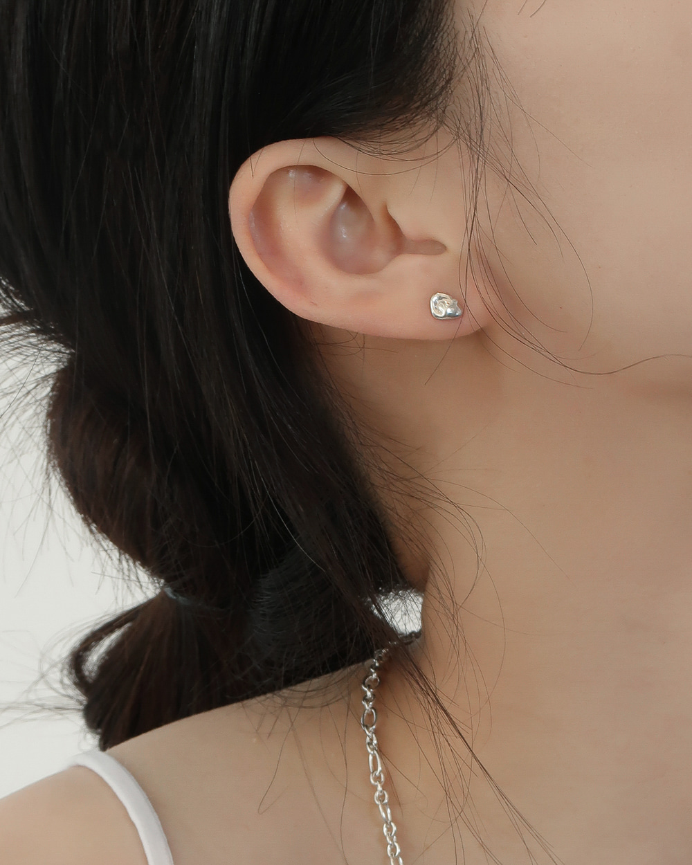 Shell piece Earring